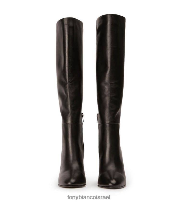 מגפיים בגובה הברך | נשים קומו שחור Tony Bianco מגפי בוס עגל 8BNR8T438